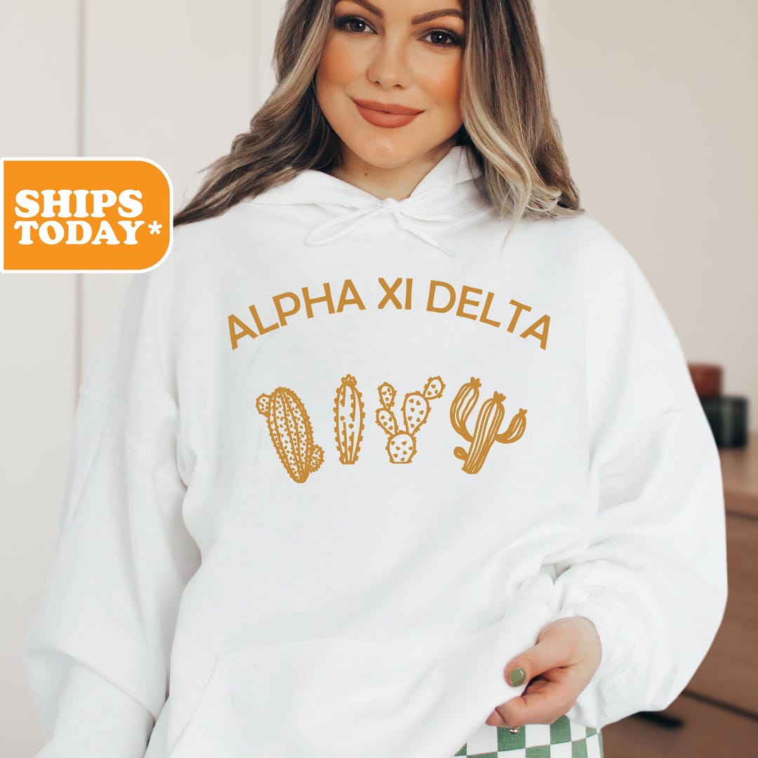 Alpha Xi Delta Sorority Sweatshirt | AXID Greek Letters | Sorority ...