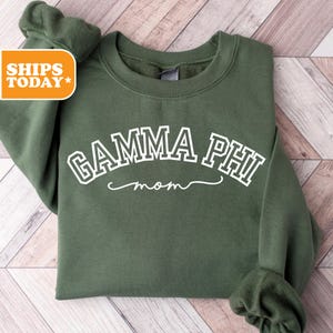 Gamma Phi Beta Greek Mom Sorority Sweatshirt | Gamma Phi Sorority Hoodie | Big Little Reveal | Sorority Merch | Pullover Hoodie