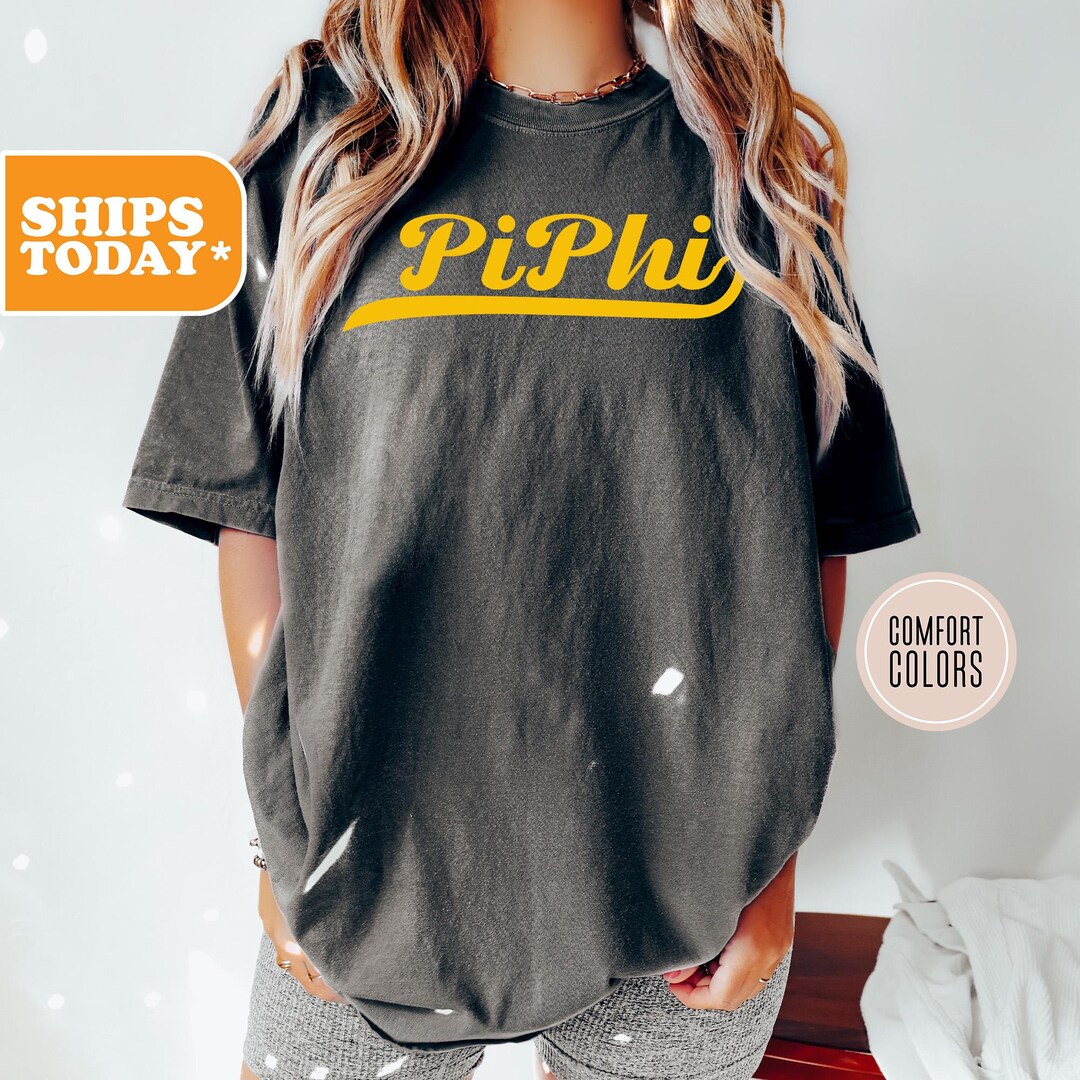 Pi Beta Phi Comfort Colors Sorority T-shirt | Pi Phi Reveal Shirts ...