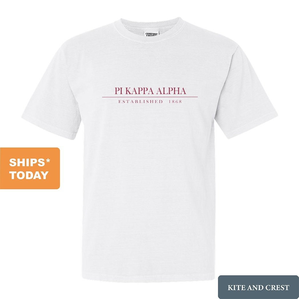 vintage pi kappa alpha apparel