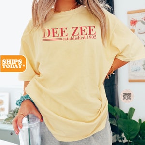Alpha Phi Comfort Colors Sorority T- shirt | APHI Big Little Reveal | Greek Letters | Vintage Tees | Rush Shirt | - Red Established -