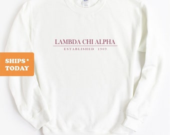 lambda chi alpha apparel