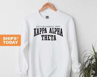 Kappa Alpha Theta (Theta) Established Sorority Crewneck Sweatshirt