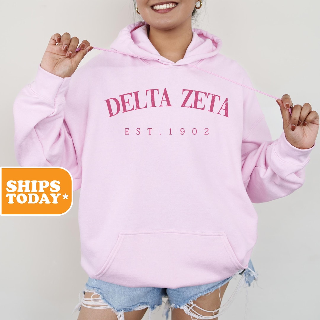 Delta Zeta Sorority Sweatshirt | Dee Zee Sorority Hoodie | Crewneck ...