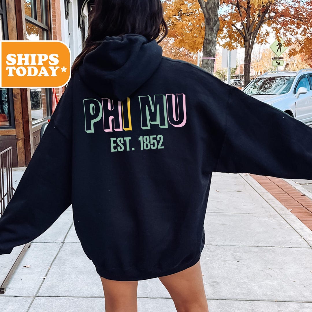 Sorority Sweatshirt - (Custom) Pi Mu Phi Camo Sweatshirts