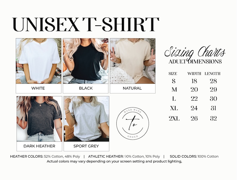a women's t - shirt with the text, unisex t -