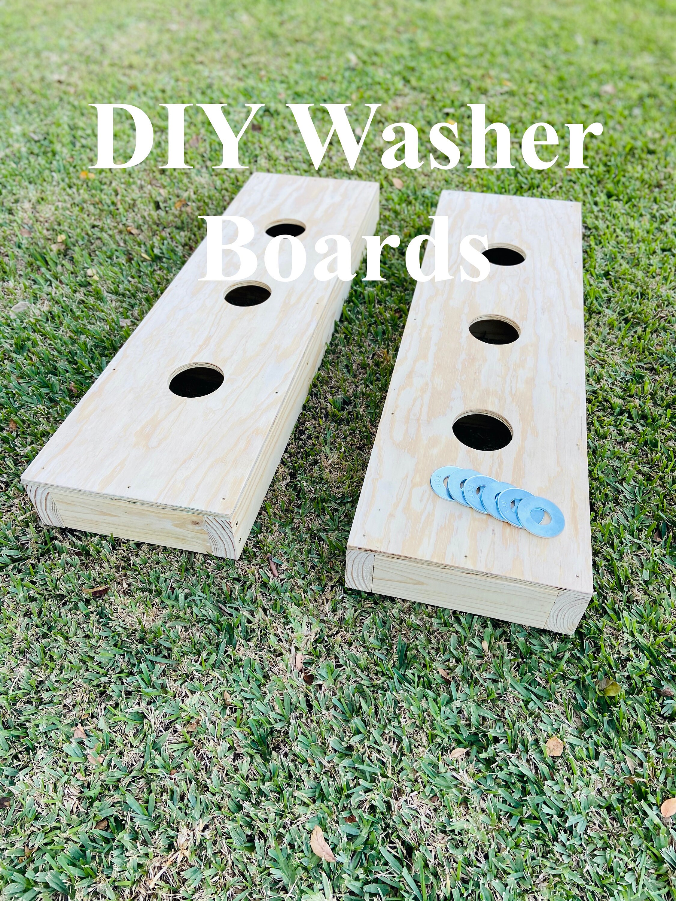 Three hole washer boards DIY washer boards personalize Etsy