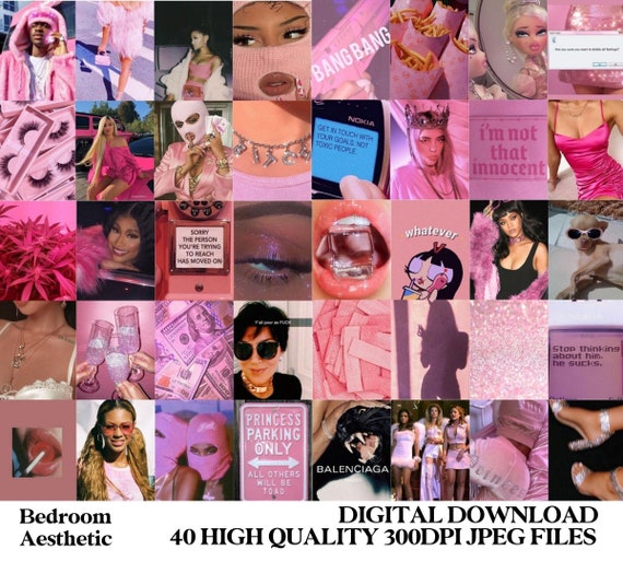 Aesthetic Baddie Princess : Pink Baddie Aesthetic Wall ...