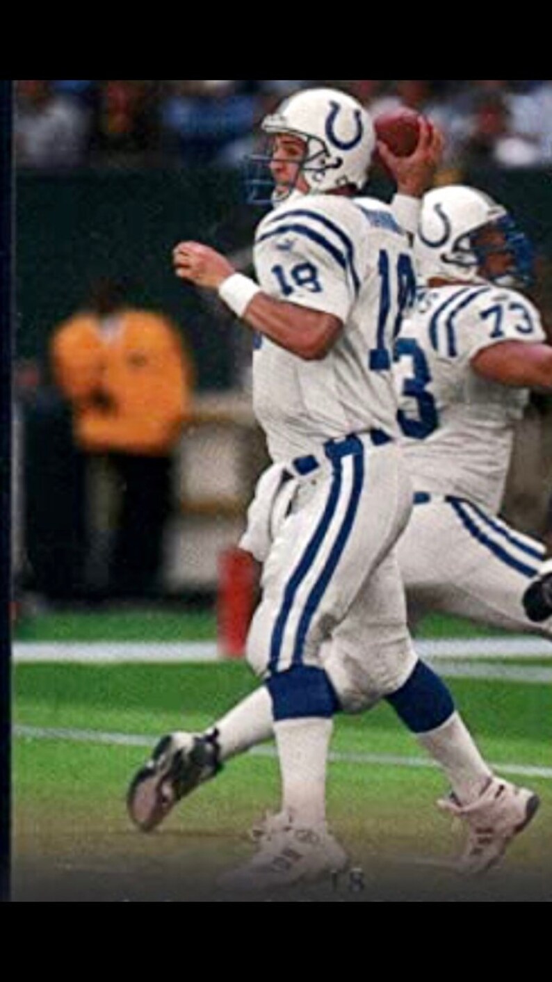 Rare Vintage Original Peyton Manning 1999 Indianapolis | Etsy