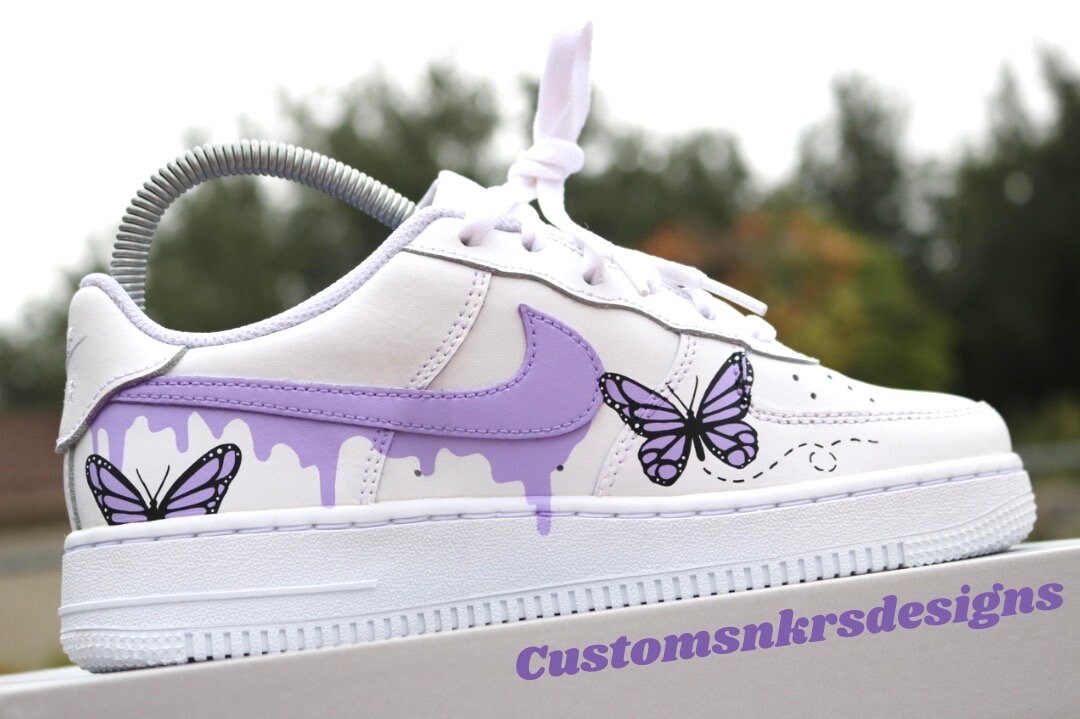 purple butterfly air forces