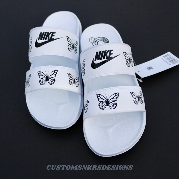 custom sunflower nike slides