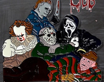 Szpilka emaliowana The Slashers Club