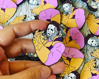 Myers I Am Inevitable Enamel Pin