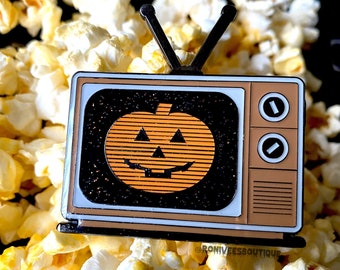 Halloween III Season Of The Witch Pumpkin Tv Enamel Pin