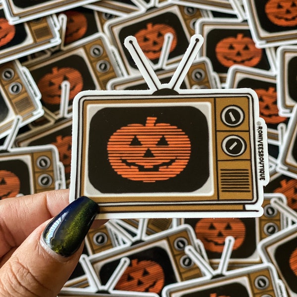 Halloween III Season Of The Witch Pumpkin Tv Sticker
