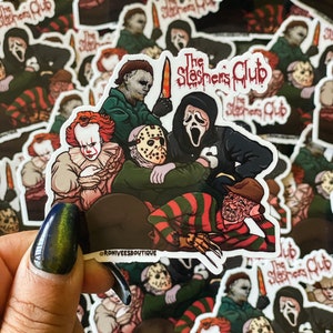 The Slashers Club Sticker