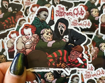 The Slashers Club Sticker