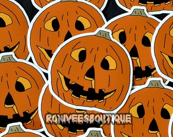 Halloween Jack O Lantern Sticker