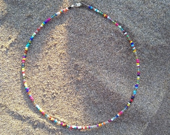 Mixed Seed Bead Necklace