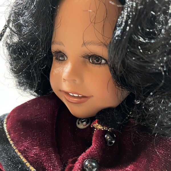 Black Porcelain Dolls Etsy