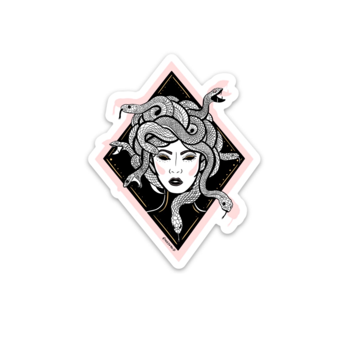 Medusa Sticker Etsy
