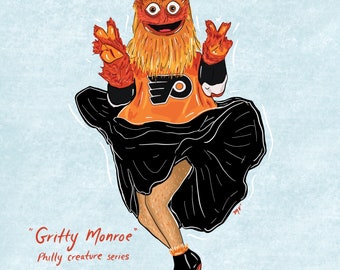 Philly Gritty Flyers Print