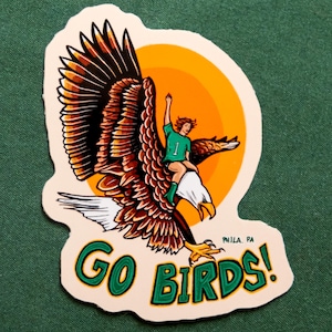Go Birds! Philadelphia Eagles Sticker