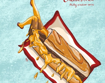 Philly Cheesesteak Print