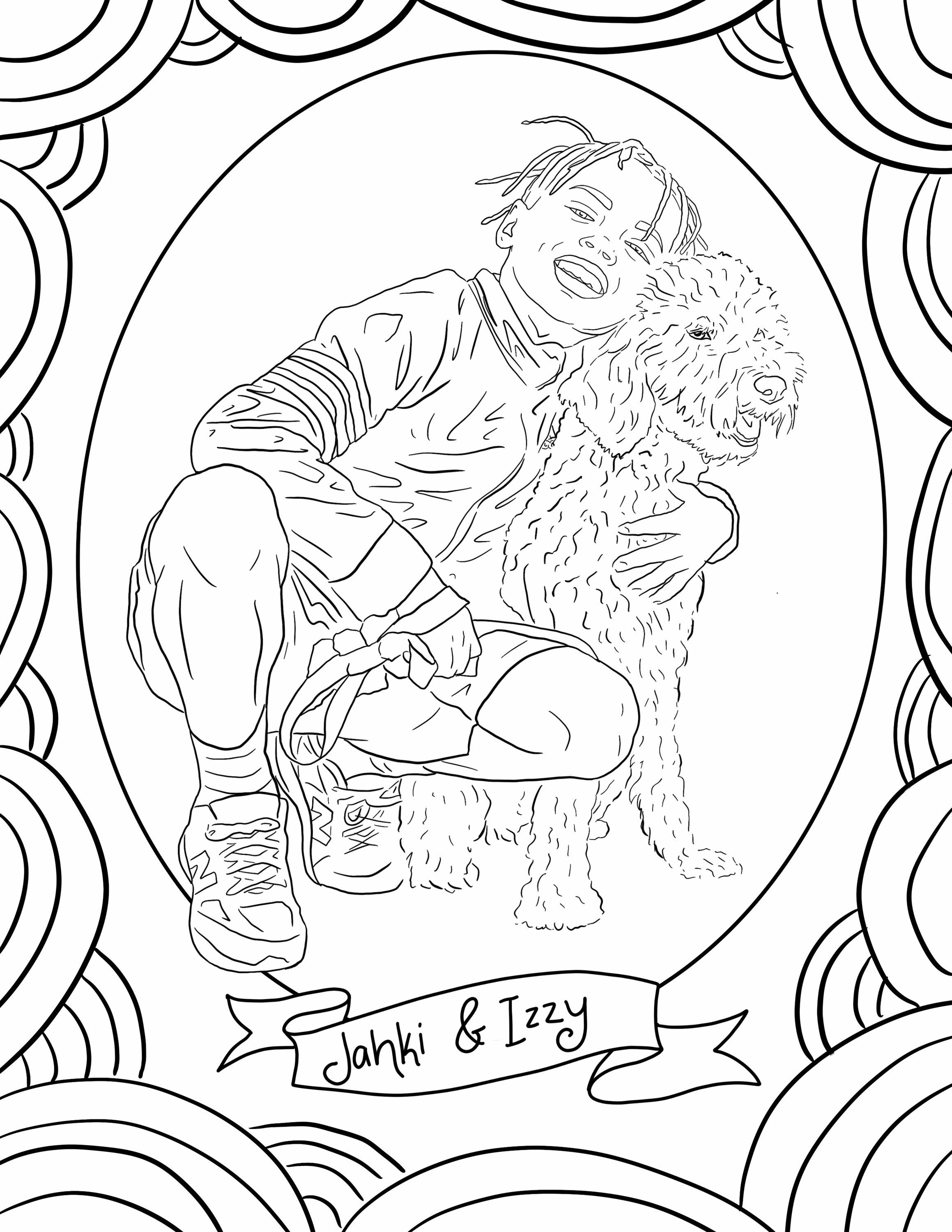 Custom Coloring Book Physical copy | Etsy