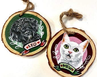 Pet Ornament / Wall Hanging Hand-Painted