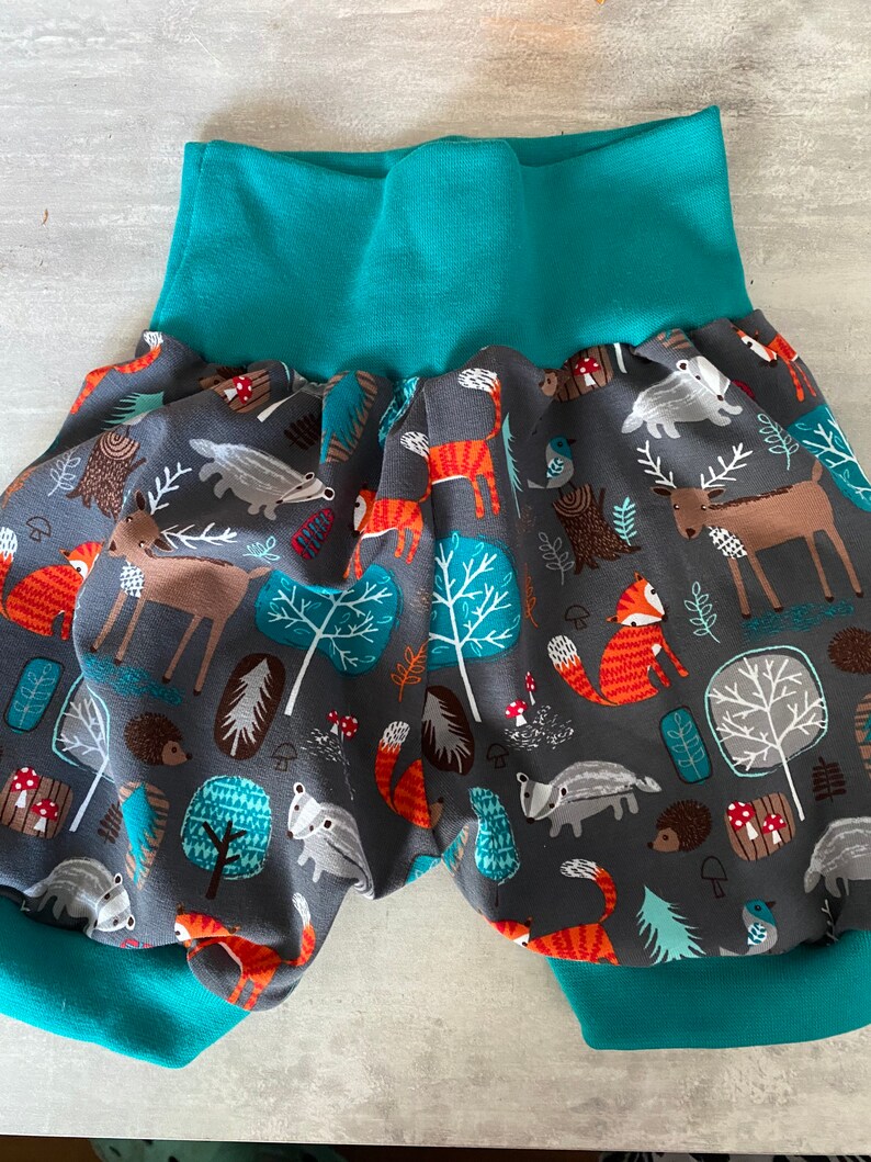 Short pants for small explorers