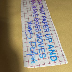 Impila quella carta e fai le mosse da boss - Adesivo per auto in vinile - / giovane delfino