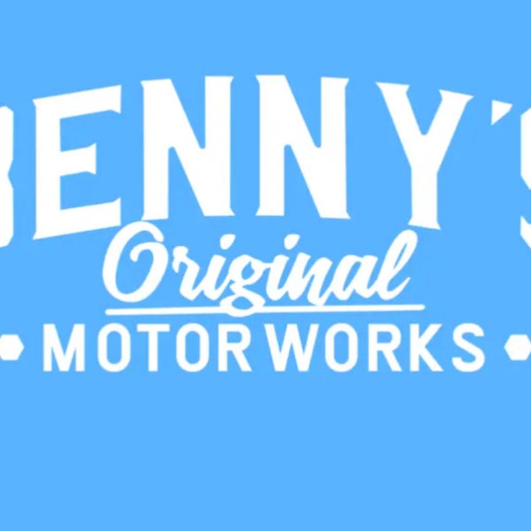 Benny original motorwork decal