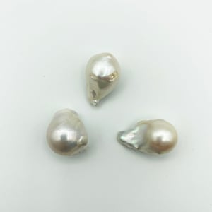 15x18mm AAA Freshwater Flameball Baroque Pearl, Freeform Shaped Baroque Pearl, Fireball Baroque Pearl,Baroque Pearl, Irregular Pearl,