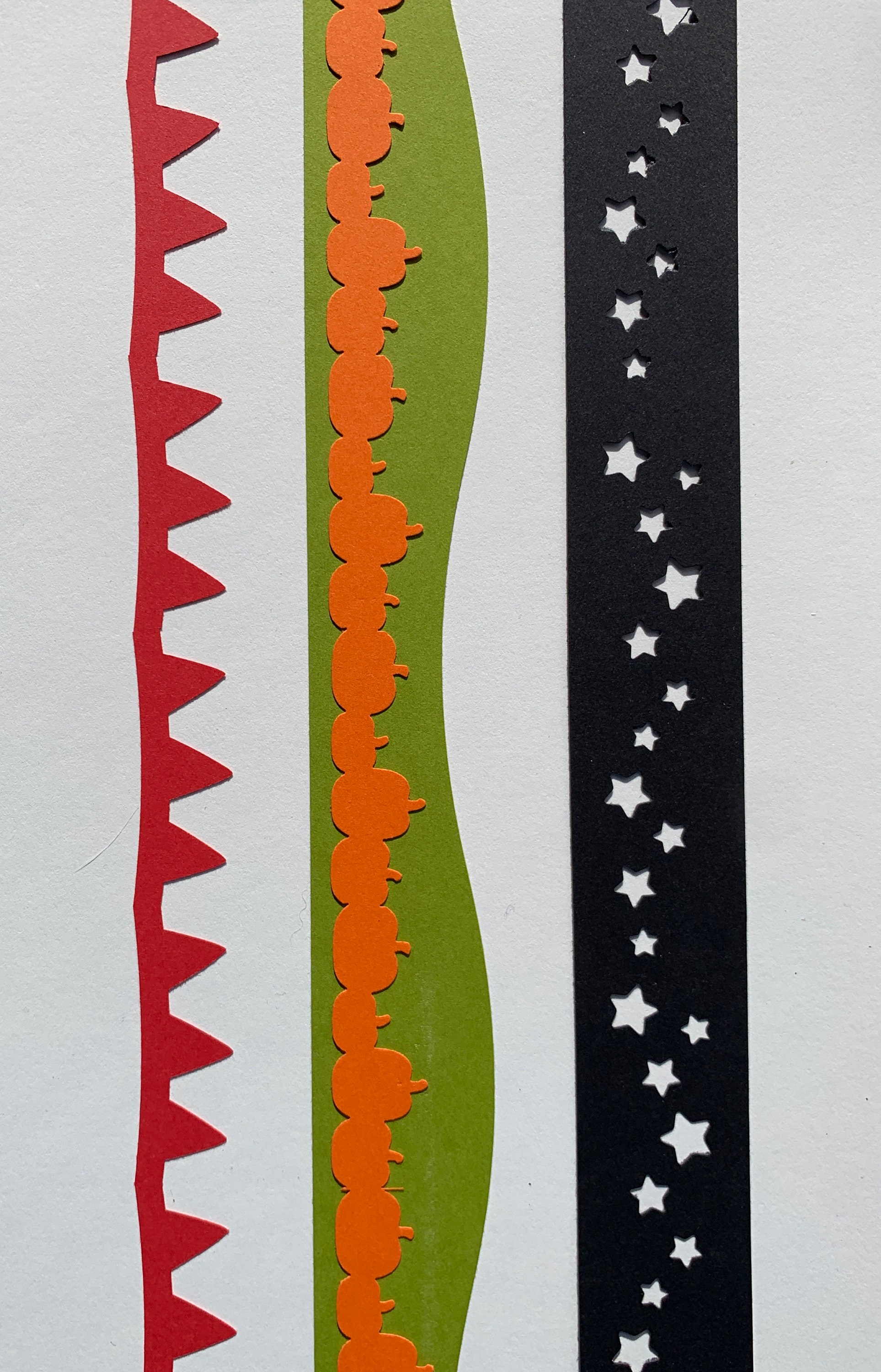 Paper Die Cut Borders Waves Disney Hexagon Pumpkin Etsy