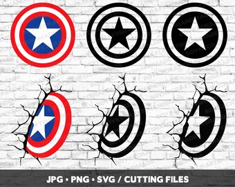 Download Captain America Svg Etsy