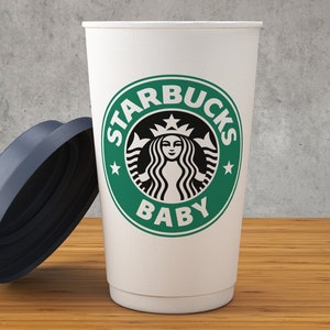 Starbucks Baby Svg Starbucks Logo Starbucks Option Coffee | Etsy