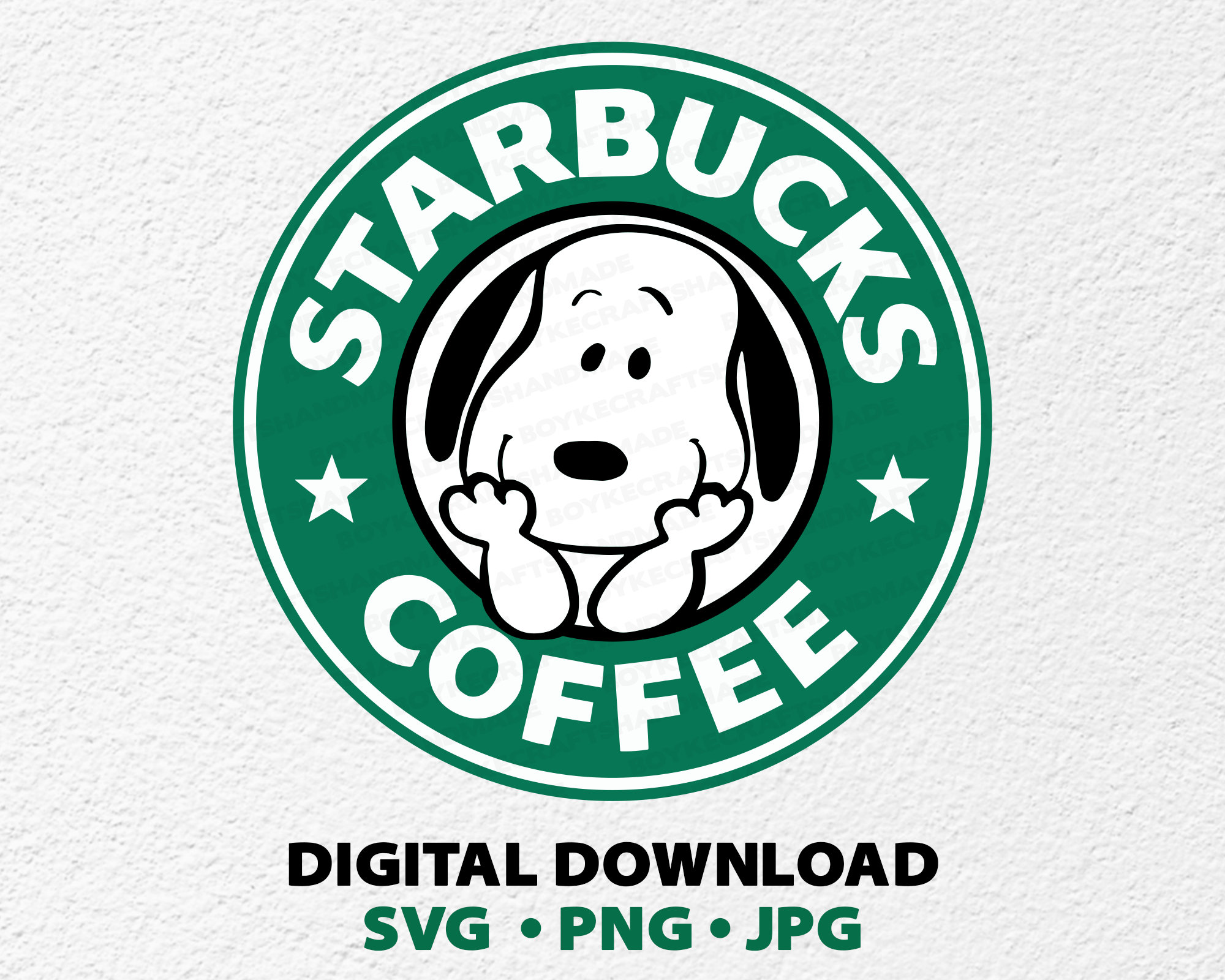 Starbucks Coffee Snoopy Logo Svg Starbucks Snoopy Cute Etsy