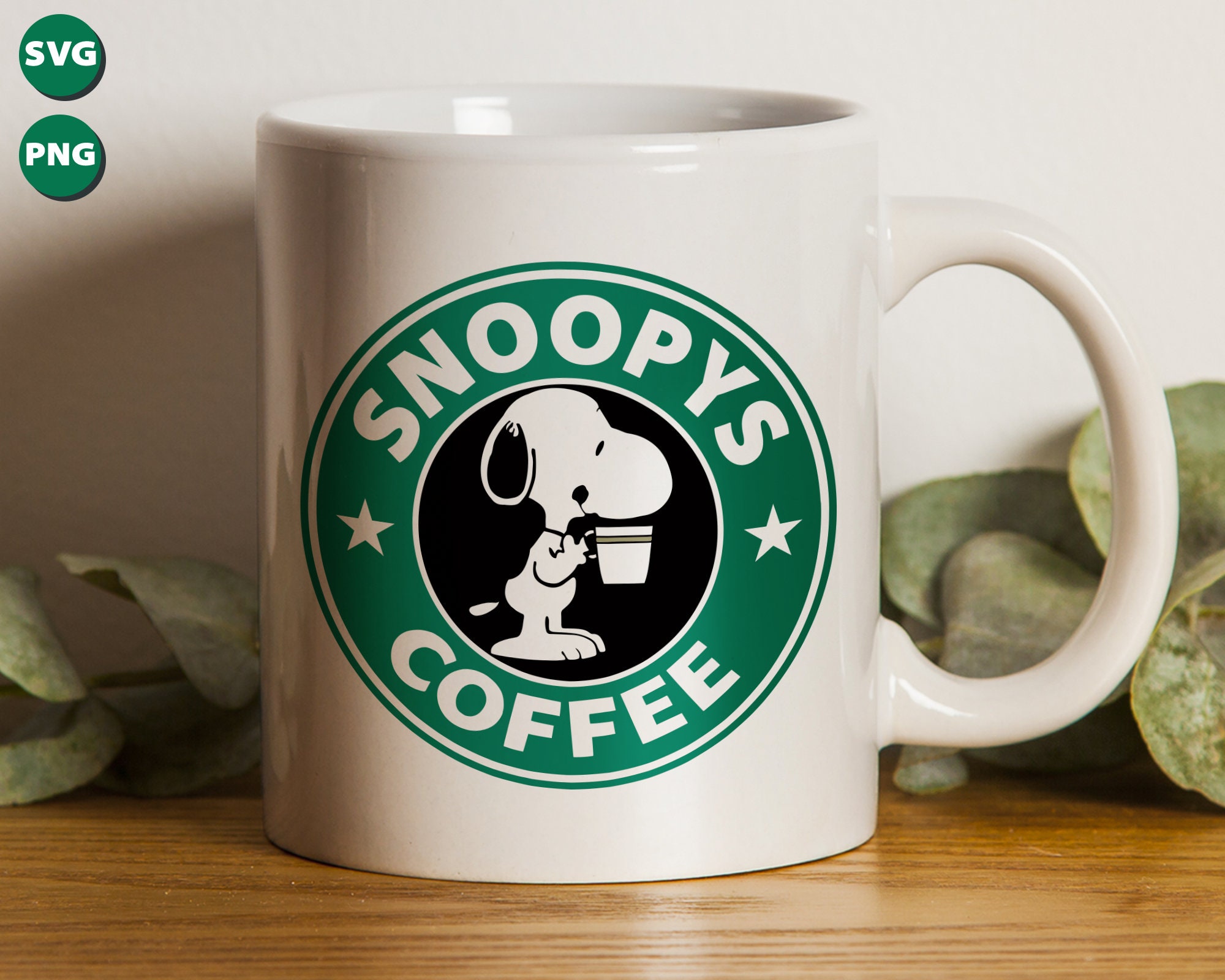 Starbucks Snoopy Coffee Svg Starbucks Coffee Logo Snoopy Etsy