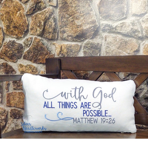 Bible Verse Pillow Etsy