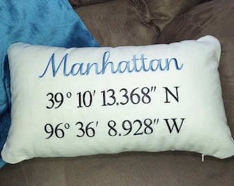 Personalized GPS Coordinates, Real Estate Closing Gift, New Home Owner Gift, Wedding Gift, Latitude Longitude Gift, Realtor Closing Gift