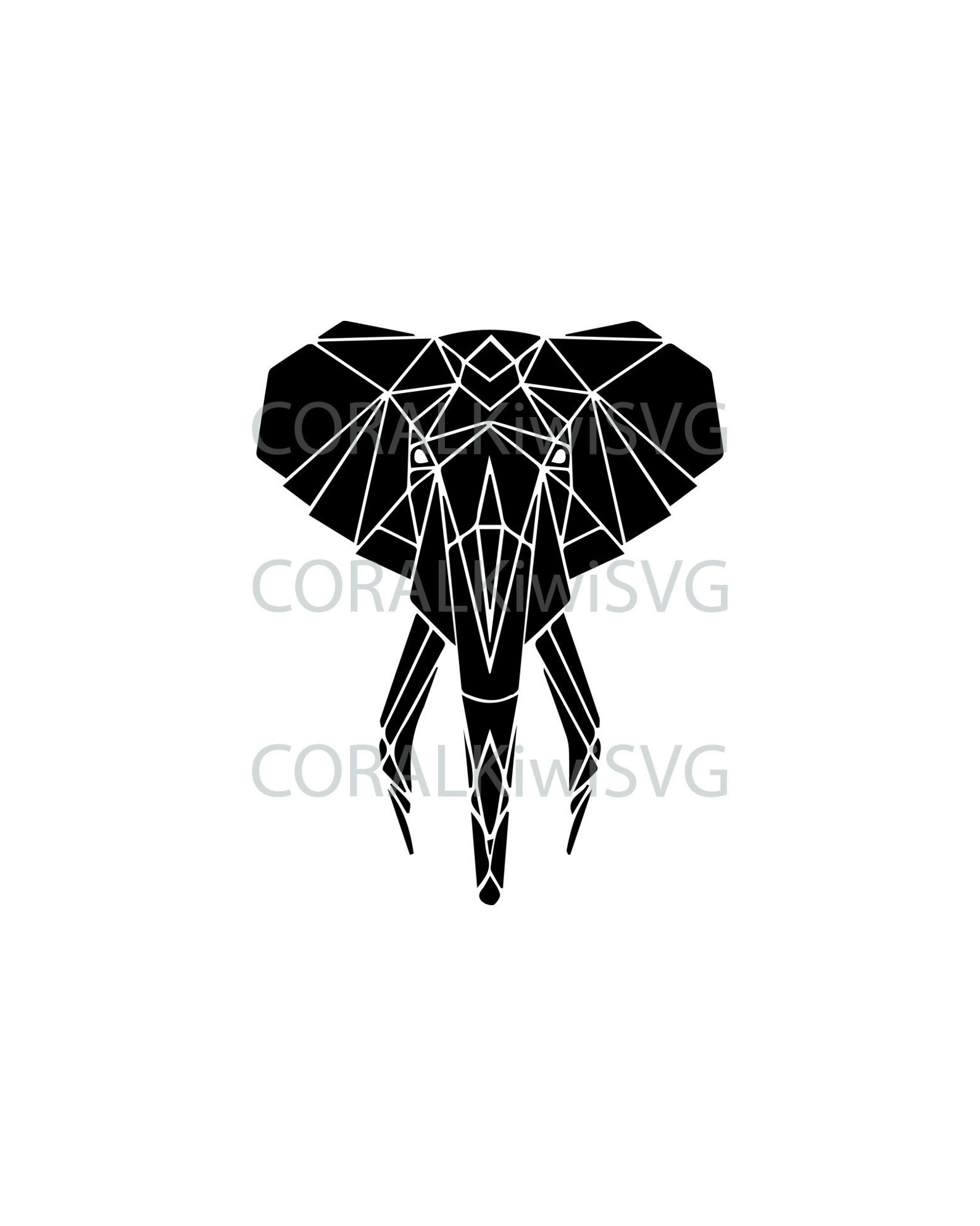 Free Free 70 Geometric Elephant Svg SVG PNG EPS DXF File
