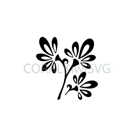 Download Pohutukawa Svg New Zealand Native Plant Flower Maori Etsy