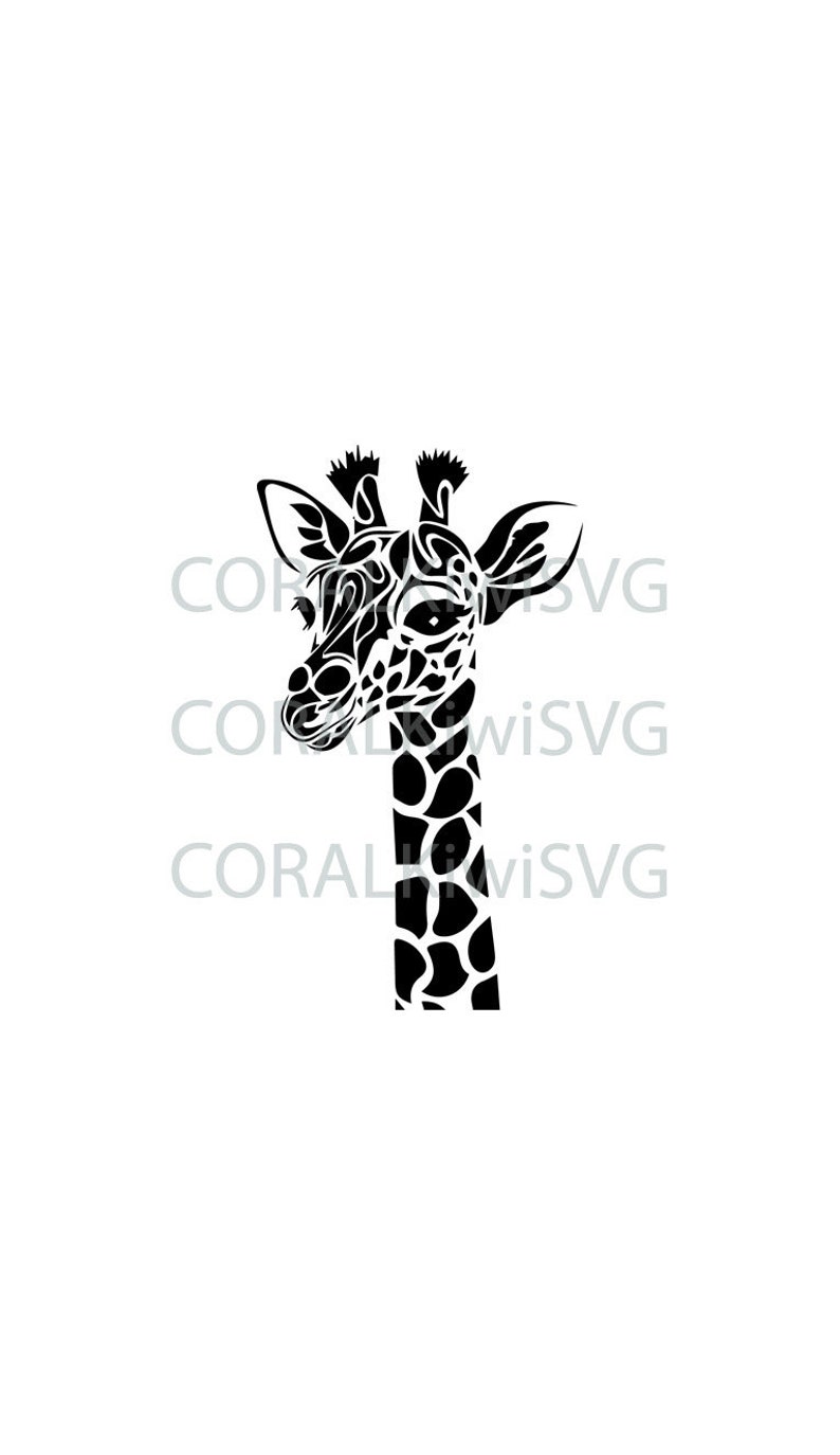 Download Giraffe SVG nursery animal cut file cricut | Etsy