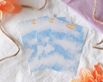 Cloud Alphabet Sticker Sheet