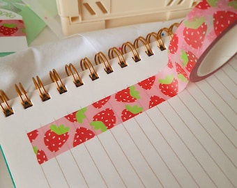 Strawberry Washi Tape