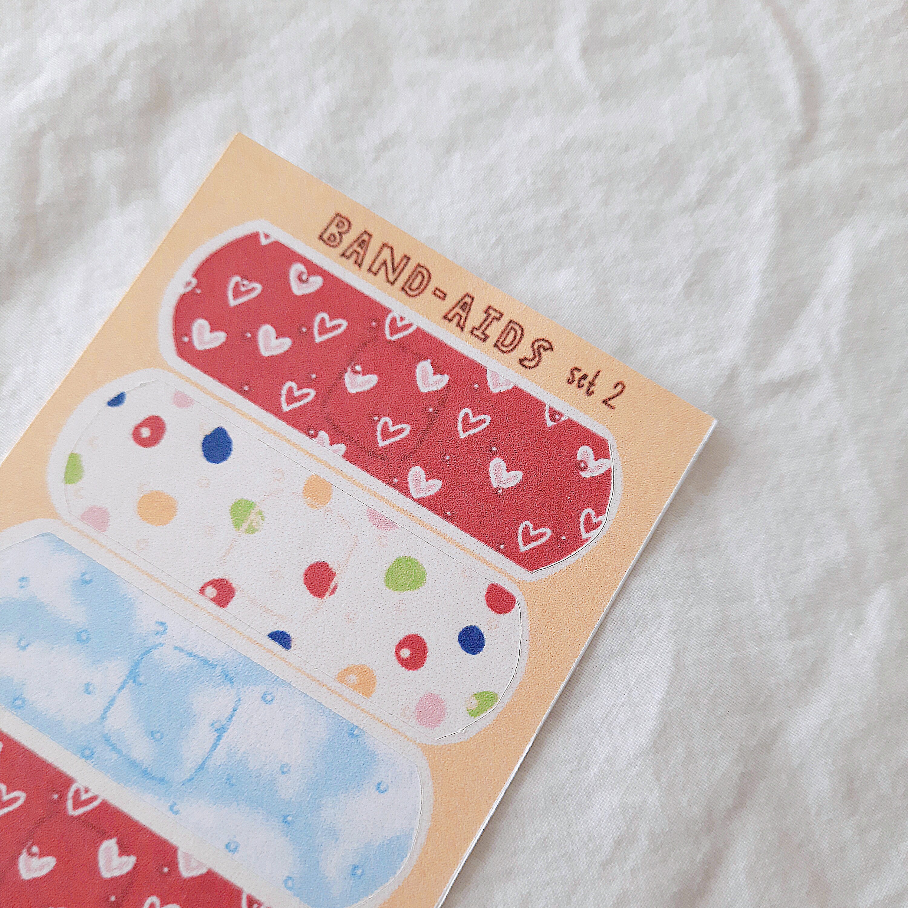 Band-aid Sticker Sheet (style 2) - Etsy