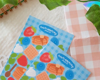 Sweet Breakfast Sticker Sheet