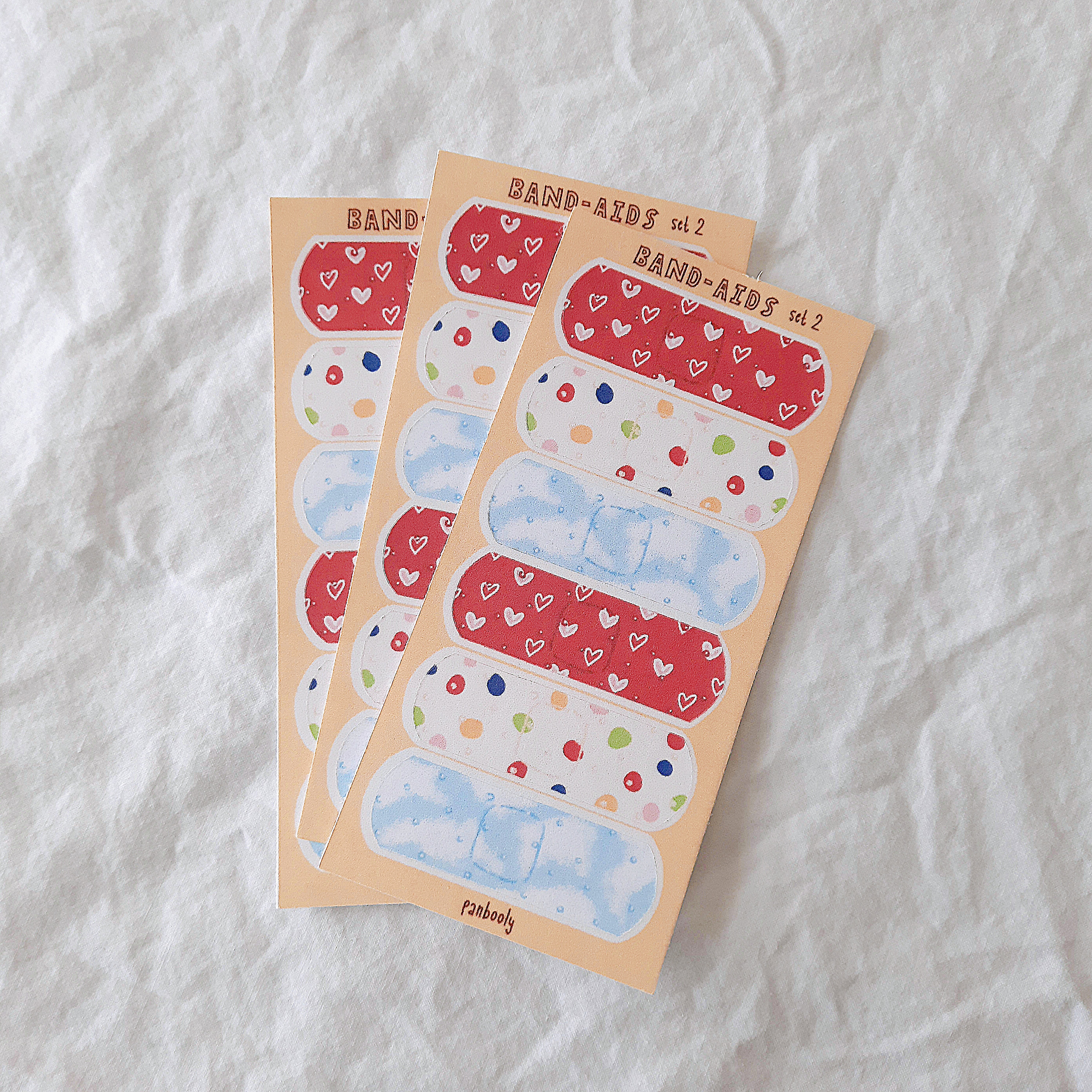 Band-aid Sticker Sheet (style 2) - Etsy