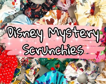 Disney Mystery Scrunchie Pack | Disney Scrunchies | Mystery Pack | Disney Gifts